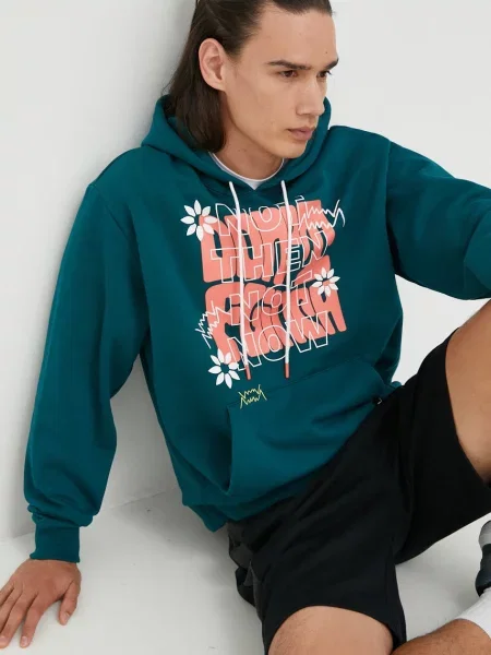 Бягане суитчър Puma с принт зелено
