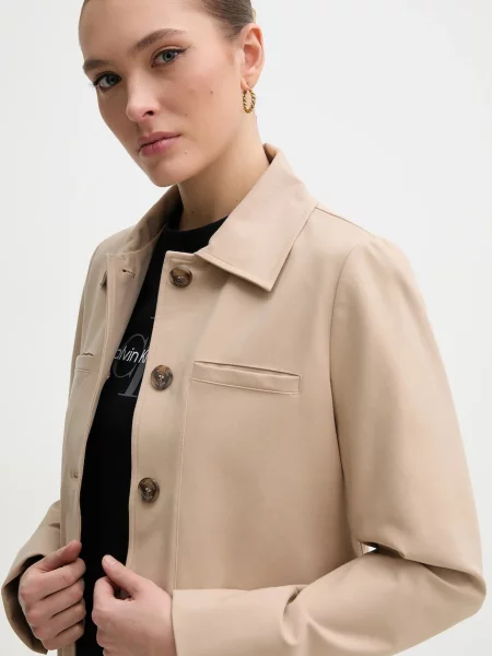 Кожени сандали Mos Mosh преходен модел бежово