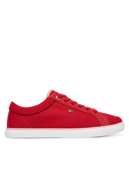 Tenisówki Tommy Hilfiger czerwone
