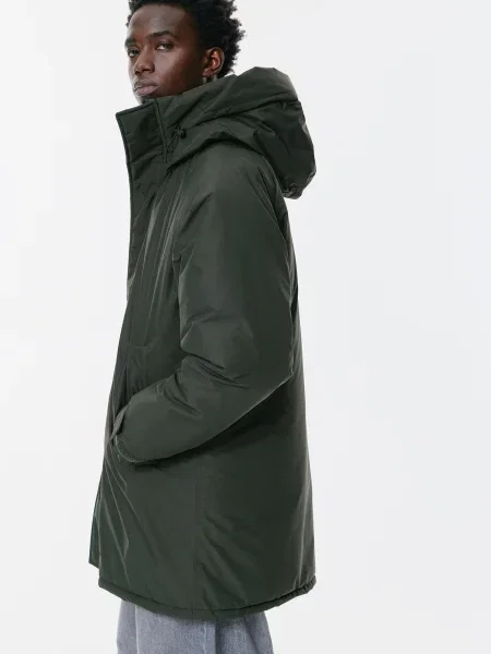 Geacă parka Pull&bear kaki