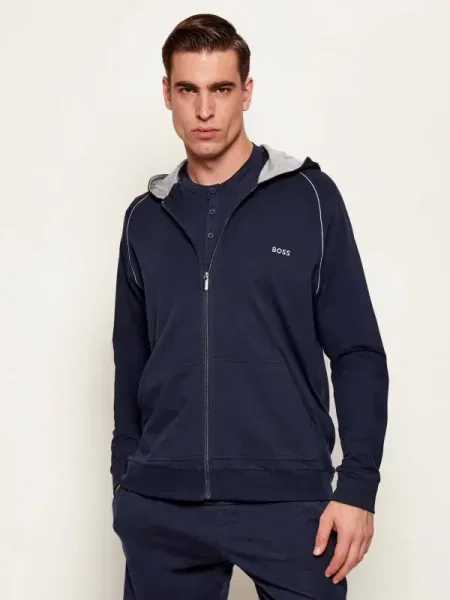 BOSS BLACK Hanorac Mix&Match | regular fit negru