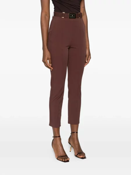 Pantaloni Elisabetta Franchi maro