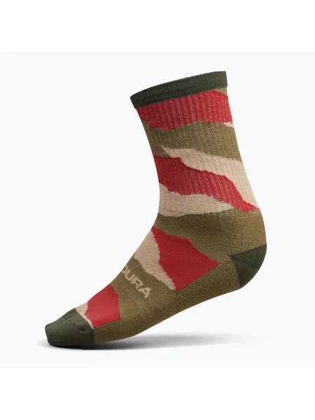 Шкарпетки Endura Peak tweed green зелені