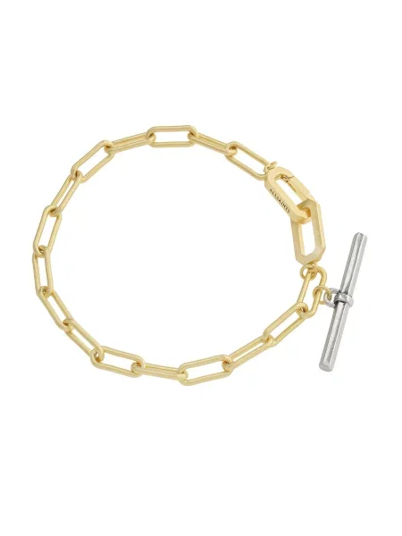 AllSaints Karkötő Bronte T-Bar arany / ezüst