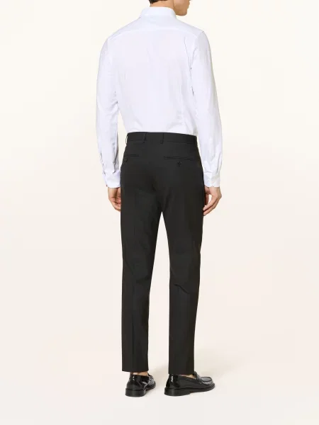 Cinque Spodnie Garniturowe Citotti Extra Slim Fit schwarz