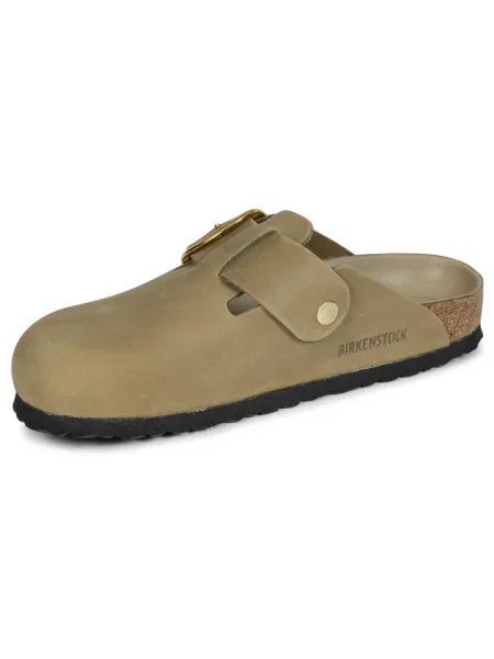 Pantofi Birkenstock cu cataramă bej