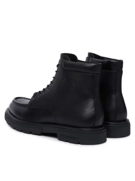 KARL LAGERFELD Bakancs Koby Lug fekete