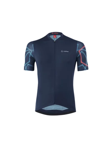Koszulka rowerowa z krótkim rękawem Jersey FZ Penta Dark Blue niebieska