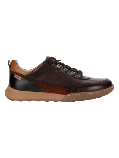 Sneakersy Pikolinos skórzane brązowe