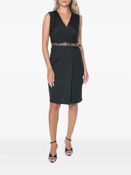 Cu centură rochie mini Dkny plic negru