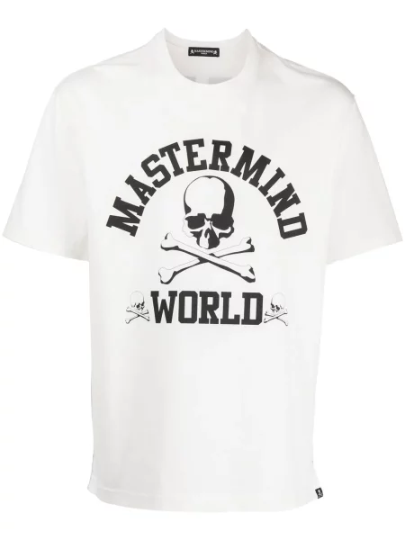 Tricou Mastermind Japan cu imagine alb