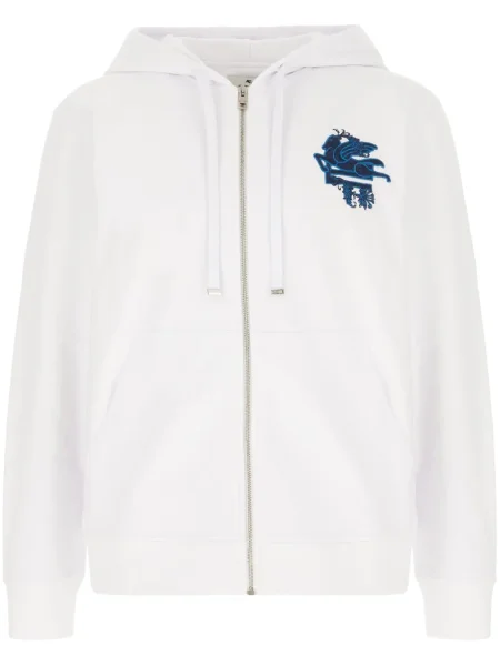 Hanorac cu glugă Etro alb