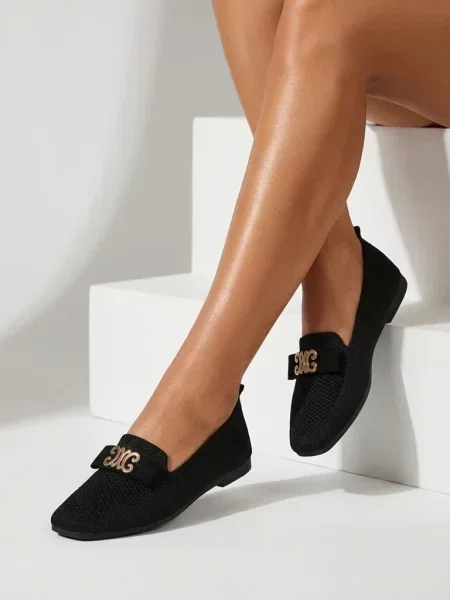 Mocasini Resti negru