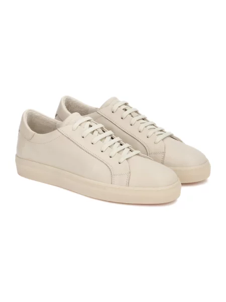 Sneakersy Kazar skórzane casual beżowe