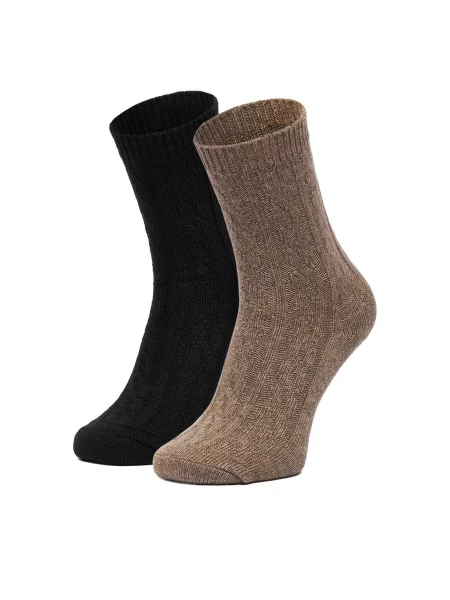 Nine West Dolge nogavice rjava