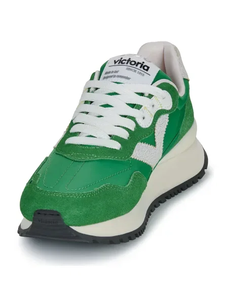 Pantofi Victoria verde