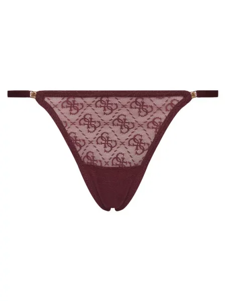 Guess Стрінги бордовий