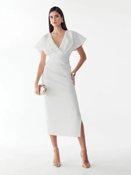 BWLDR Rochie Eliza' alb