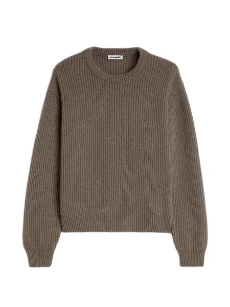 Pulover Jil Sander de lână maro