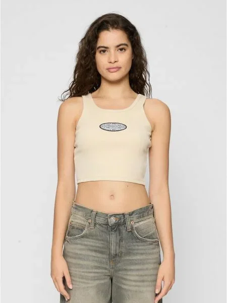 Cropp tricou Just Rhyse bej