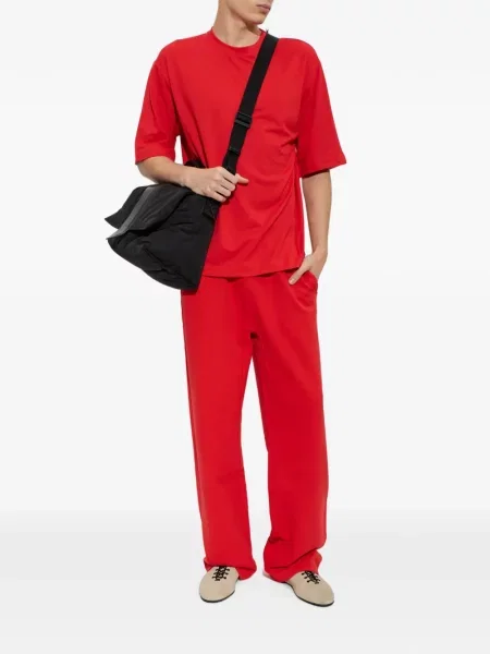 Scurt tricou Jacquemus roșu