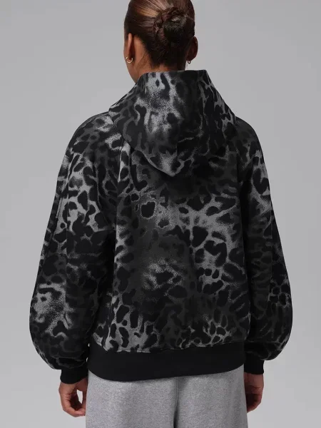 Jordan hanorac cu glugă pentru femei cu Brooklyn Fleece negru
