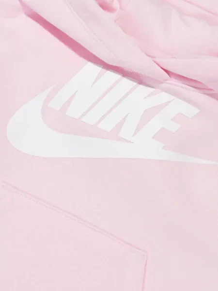 Bluza z kapturem dziecięca Nike różowa