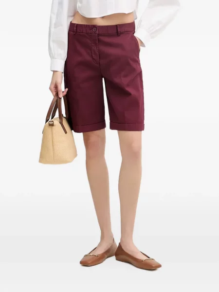 Pantaloni scurți Benetton roșu