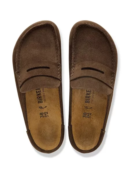 Замшевые шлепанцы Birkenstock