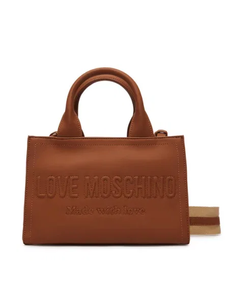 LOVE MOSCHINO Geantă maro