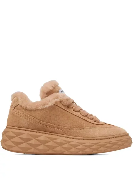 Sneakerși Jimmy Choo maro