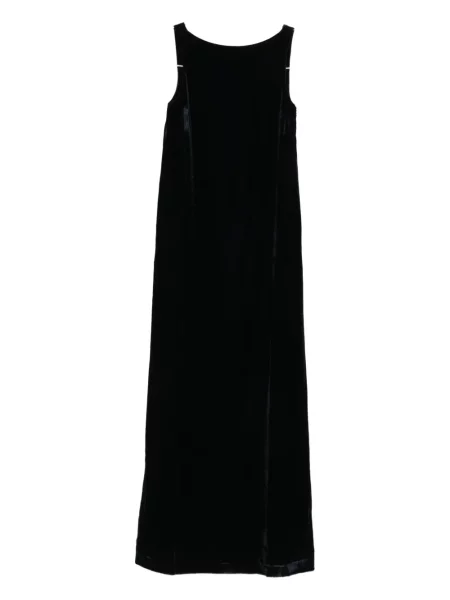 Rochie maxi Peserico fără mâneci de costum negru