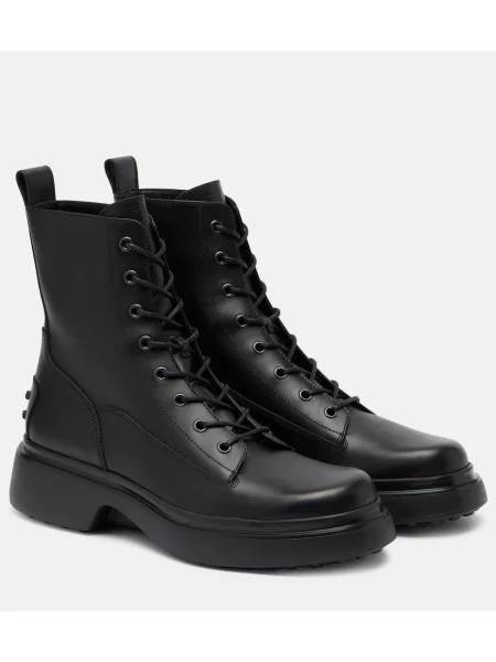 Botine Tod's din piele negru