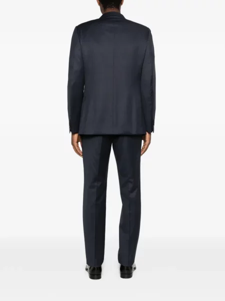 Gyapjú öltöny Zegna kék