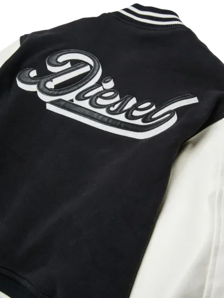 Kurtka bomber dziecięcy Diesel czarny