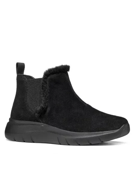 Geox Gležnjarji Chelsea D Plummery 22 črna
