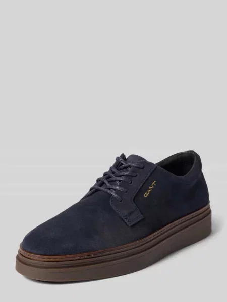 Gant Kinzoon sneakersy zamszowe granatowe