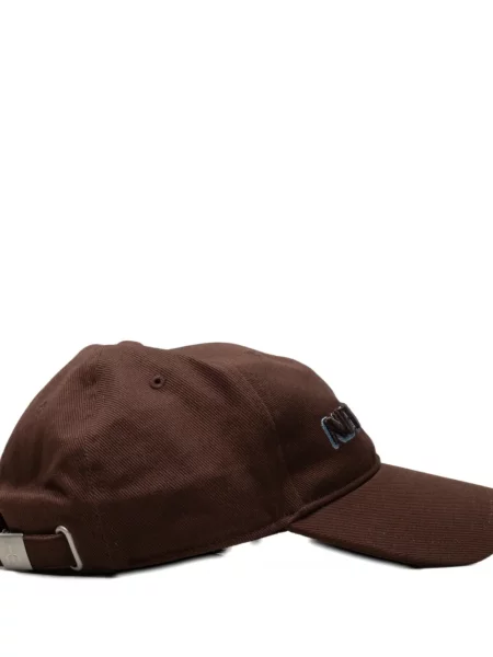 Șapcă Rag & Bone cu broderie maro