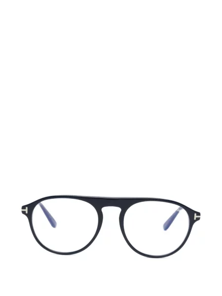 Ochelari de soare rotunzi Tom Ford Eyewear albastru