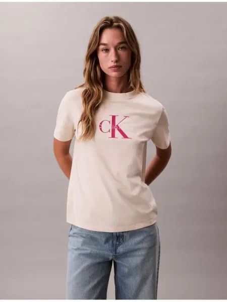 Calvin Klein Jeans Tricou Hero bej