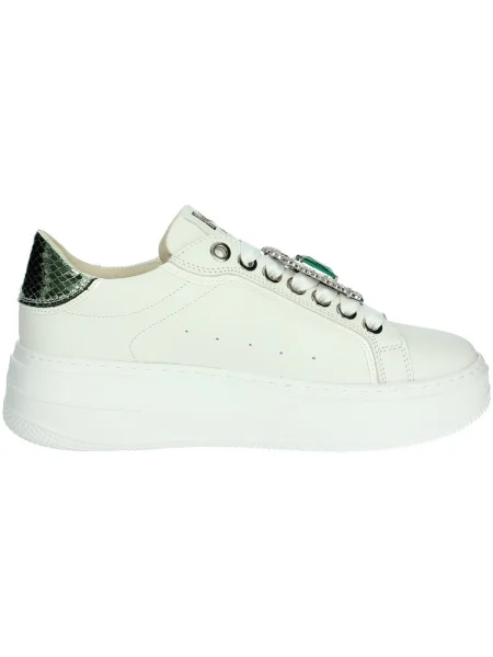Pantofi Keys alb