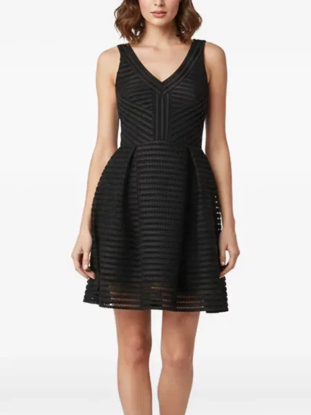 Rochie mini Maje evazată negru