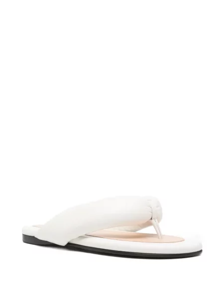 Sandale Carven din piele alb