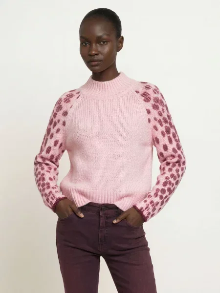 Marc Cain Svetry Z Alpaky chalk pink