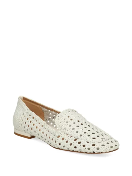 Pantofi loafer Chantal din piele alb