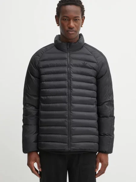 Μπουφάν adidas Padded Collar Jacket Black L μαύρο