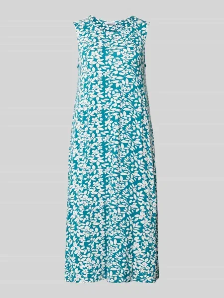 Sukienka midi o kroju relaxed fit z mieszanka model Paisley' Zabaione