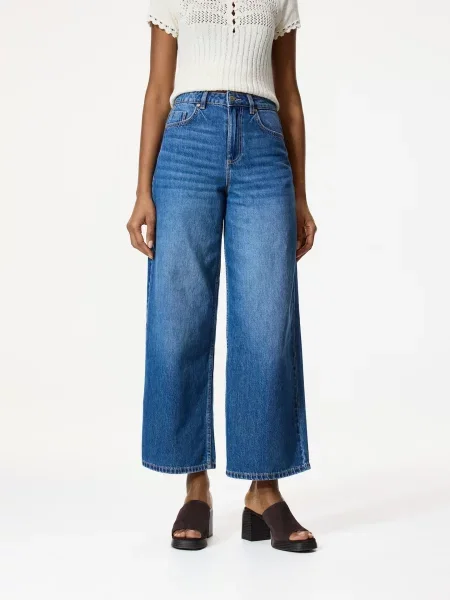 Reserved Джинси wide leg comfort синій