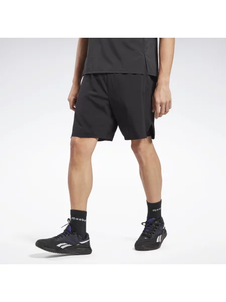 Reebok Sportiniai šortai Speed 2 In 1 Short juoda