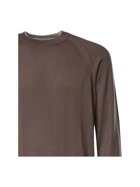 Sweter Eleventy brązowy
